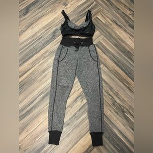 Bombshell sportswear jogger leggings set